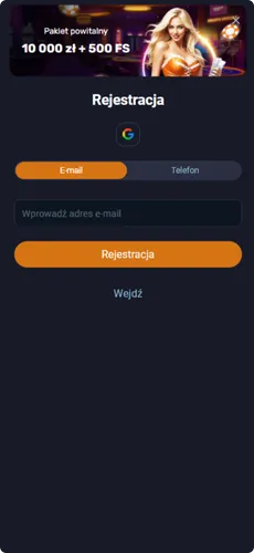 Casino Vox rejestracja